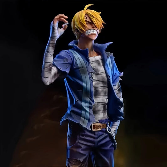 One Piece: Anime Action Figure Roronoa Zoro Vinsmoke Sanji Stand Posture Pvc Statue Figurine Model Collection