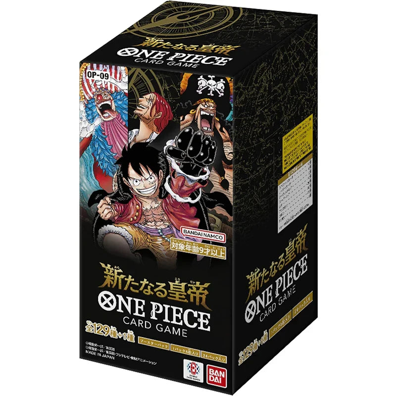 BANDAI One Piece Op01-op16 Series Card Game Romance Dawn Booster BOX JAPAN Anime TCG Collection Card in Stock