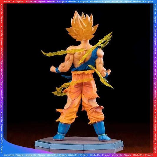 Hot! Anime Dragon Ball Son Goku Super Saiyan Figure 17cm/6.69in Goku DBZ Action Figure Model Collectible Figurines