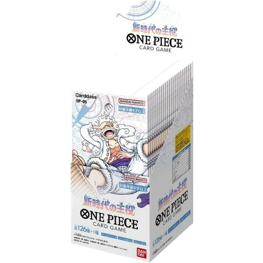 BANDAI One Piece Op01-op16 Series Card Game Romance Dawn Booster BOX JAPAN Anime TCG Collection Card in Stock