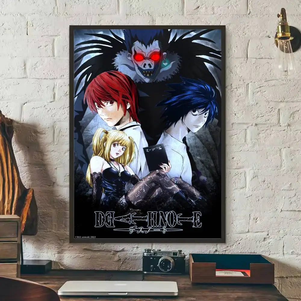 Death Note: HD Waterproof Wall Art Poster