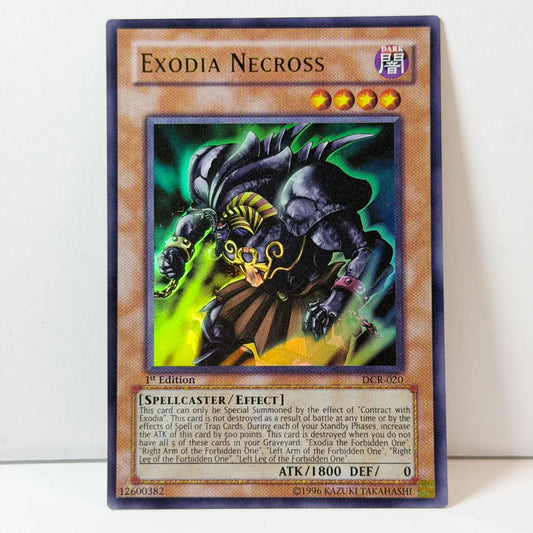 Yu-Gi-Oh! 1st Edition Game Cards EXODIA NECROSS Shinato, King of a Higher Plane Dark Magician Of Chaos Blue-Eyes White Dragon