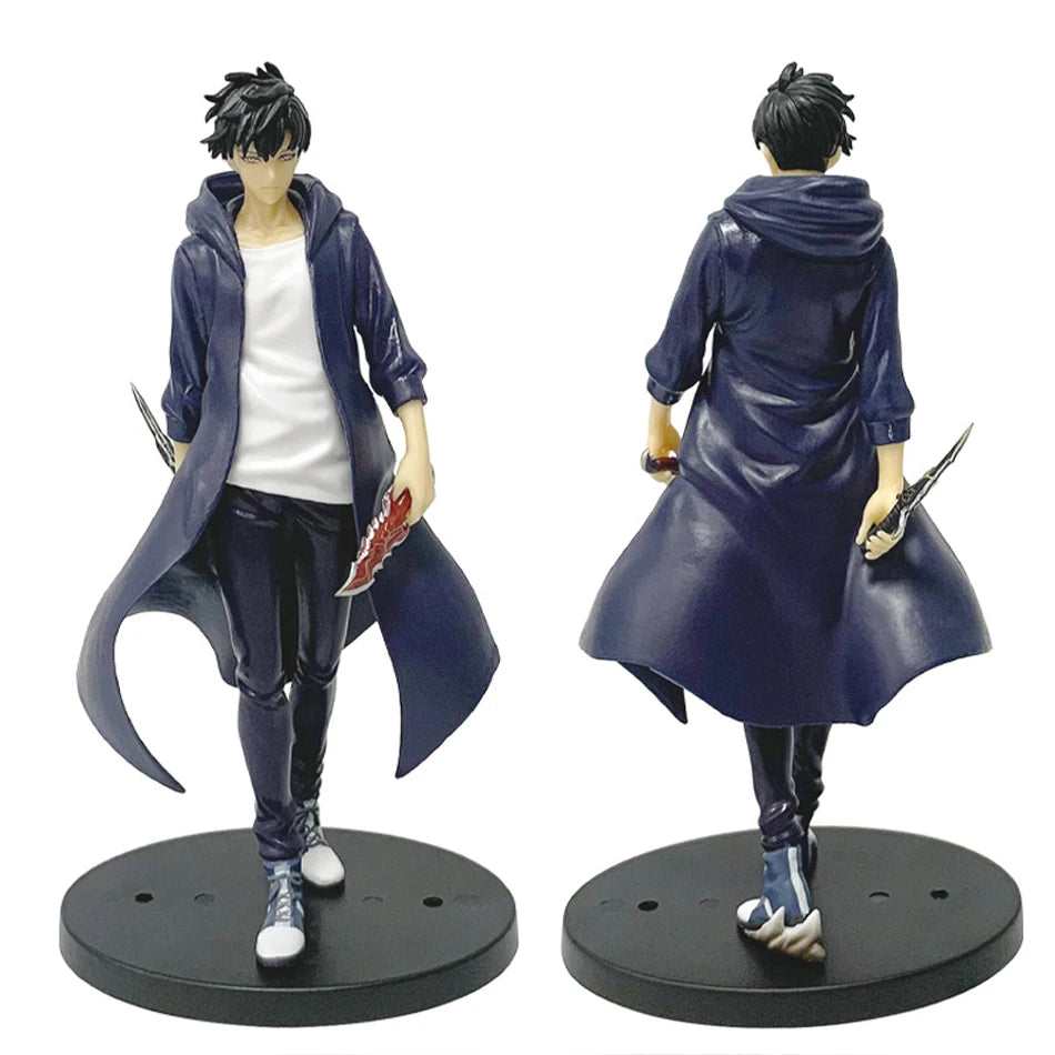 Solo Leveling: (Anime Version) Figure -Sung Jinwoo Action Figure 21cm PVC Collect Model Figure Display Anime Merchandise