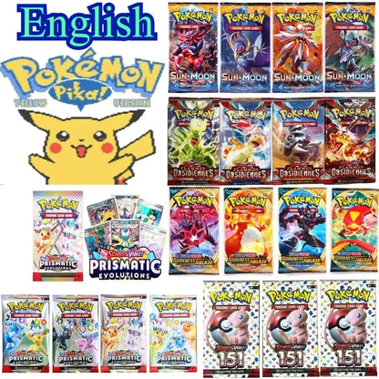 Pokémon Ultimate Booster Packs – Legendary 4 Packs of 10 Cards