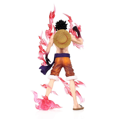 Monkey D Luffy Flowing Cherry PVC Action Figurine Collection Model