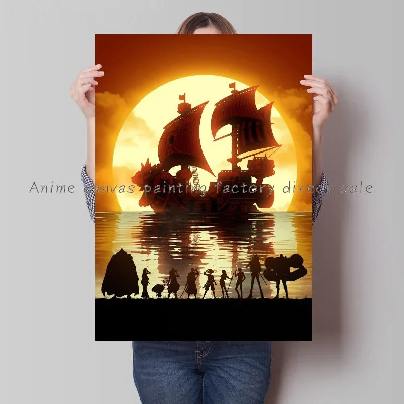 One Piece: Art Canvas Home Wall Aesthetic Room Decor