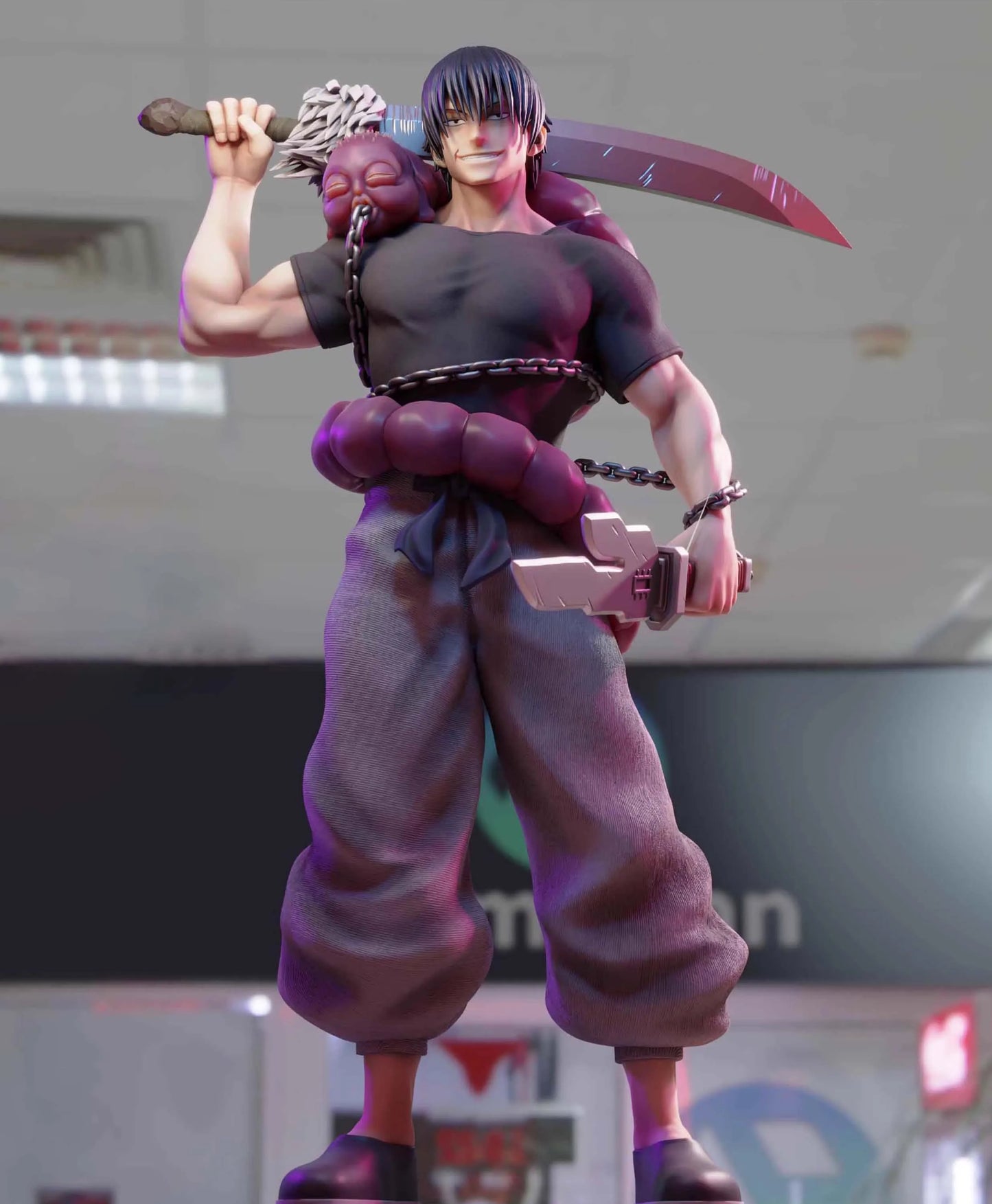 JJK: Toji Fushiguro Figure Strongest Warrior Toji Action Figures Collectible Model Fushiguro Toji figurine