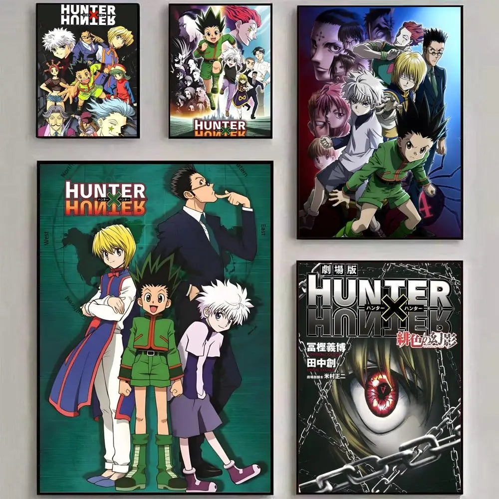 HUNTER X HUNTER: Poster Wall art print art suitable for living room bedroom bar parlor home decor gift