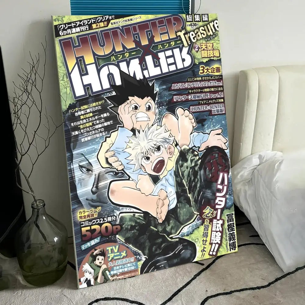 HUNTER X HUNTER: Poster Wall art print art suitable for living room bedroom bar parlor home decor gift