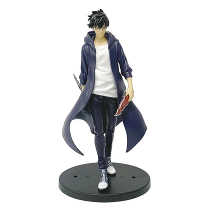 Solo Leveling: (Anime Version) Figure -Sung Jinwoo Action Figure 21cm PVC Collect Model Figure Display Anime Merchandise