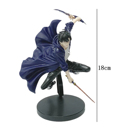 Solo Leveling: (Anime Version) Figure -Sung Jinwoo Action Figure 21cm PVC Collect Model Figure Display Anime Merchandise