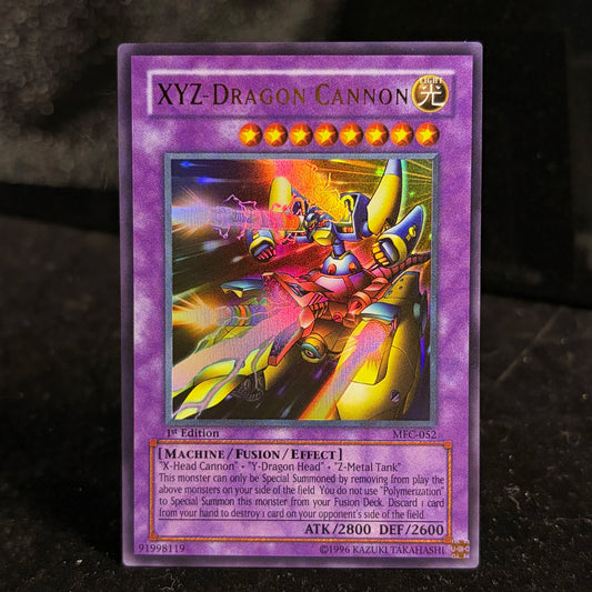 Yu-Gi-Oh! Dark Paladin-EN065 XYZ-Dragon Cannon 1st Edition Ultra Rare Magician's Force(MFC) 2003 Vintage Collectible DIY Card