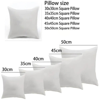 Epic H-HUNTERxHUNTERS Cushion Cover 4Pcs Soft Plush Throw Pillow Covers 40x40 45x45 for Sofa Bedroom