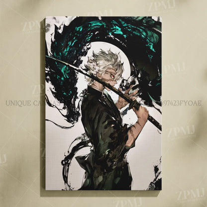Demon Slayer: Kimetsu No Yaiba Home Decor Hd Prints Poster Pictures Wall Artwork No Framed Canvas Painting For Living Room