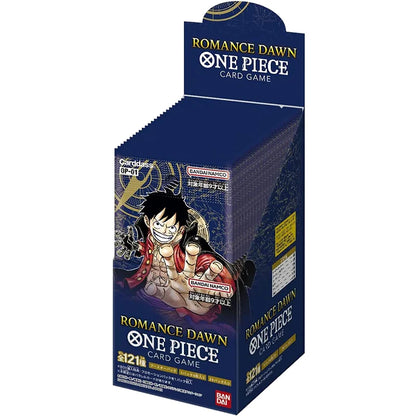 BANDAI One Piece Op01-op16 Series Card Game Romance Dawn Booster BOX JAPAN Anime TCG Collection Card in Stock