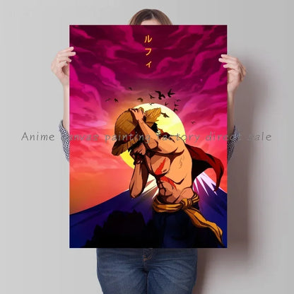 One Piece: Art Canvas Home Wall Aesthetic Room Decor