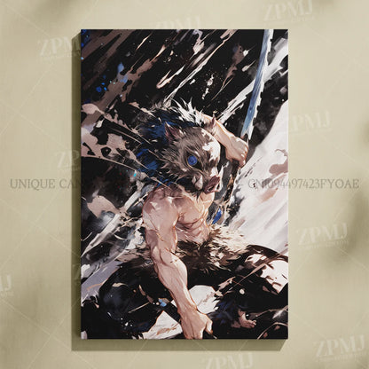 Demon Slayer: Kimetsu No Yaiba Home Decor Hd Prints Poster Pictures Wall Artwork No Framed Canvas Painting For Living Room