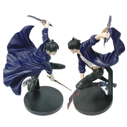 Solo Leveling: (Anime Version) Figure -Sung Jinwoo Action Figure 21cm PVC Collect Model Figure Display Anime Merchandise