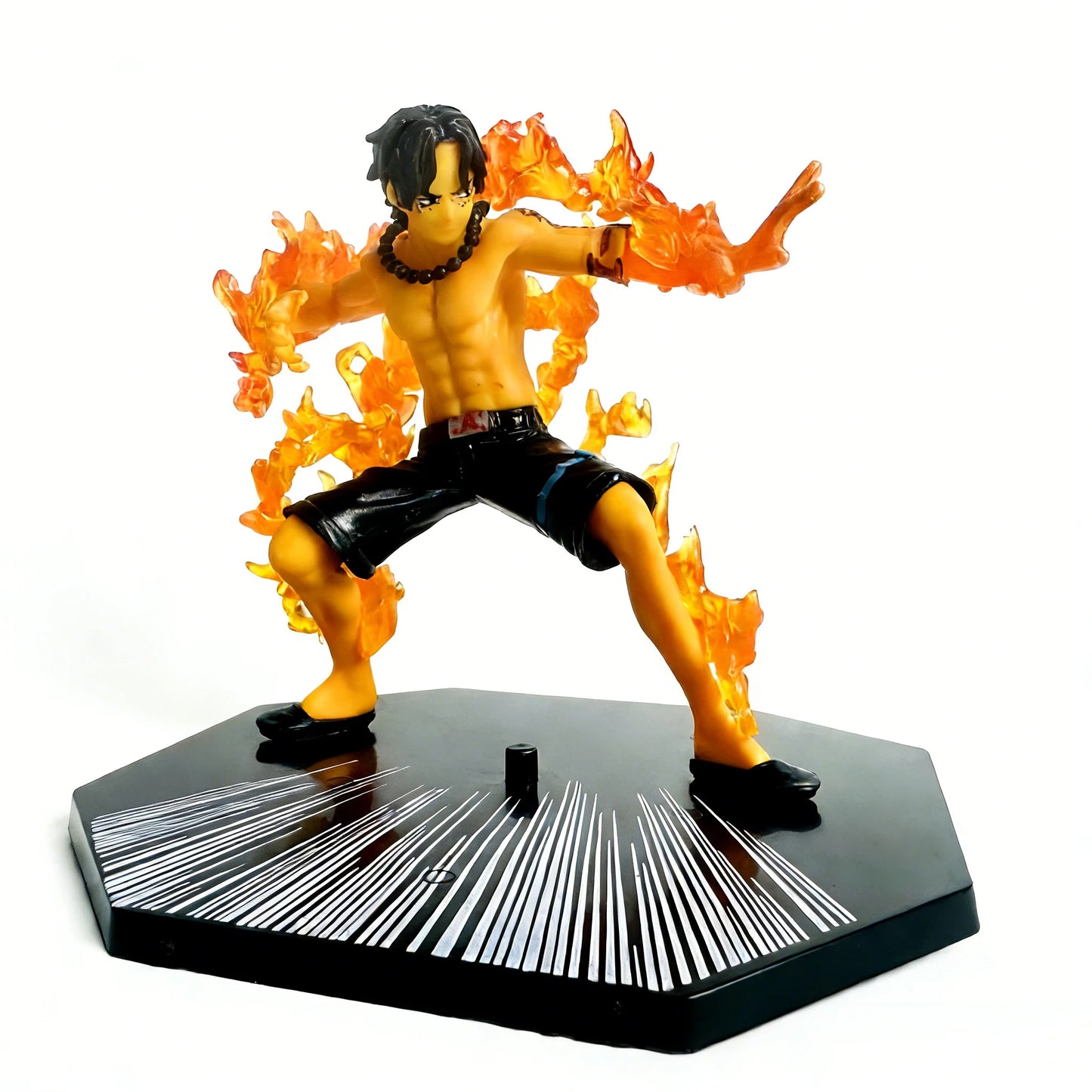 New One Piece Anime Figure Fire Fist Luffy Ace Sanji Battle Model Dolls PVC sabo Action Figurine Zoro Ghost Three-Knife