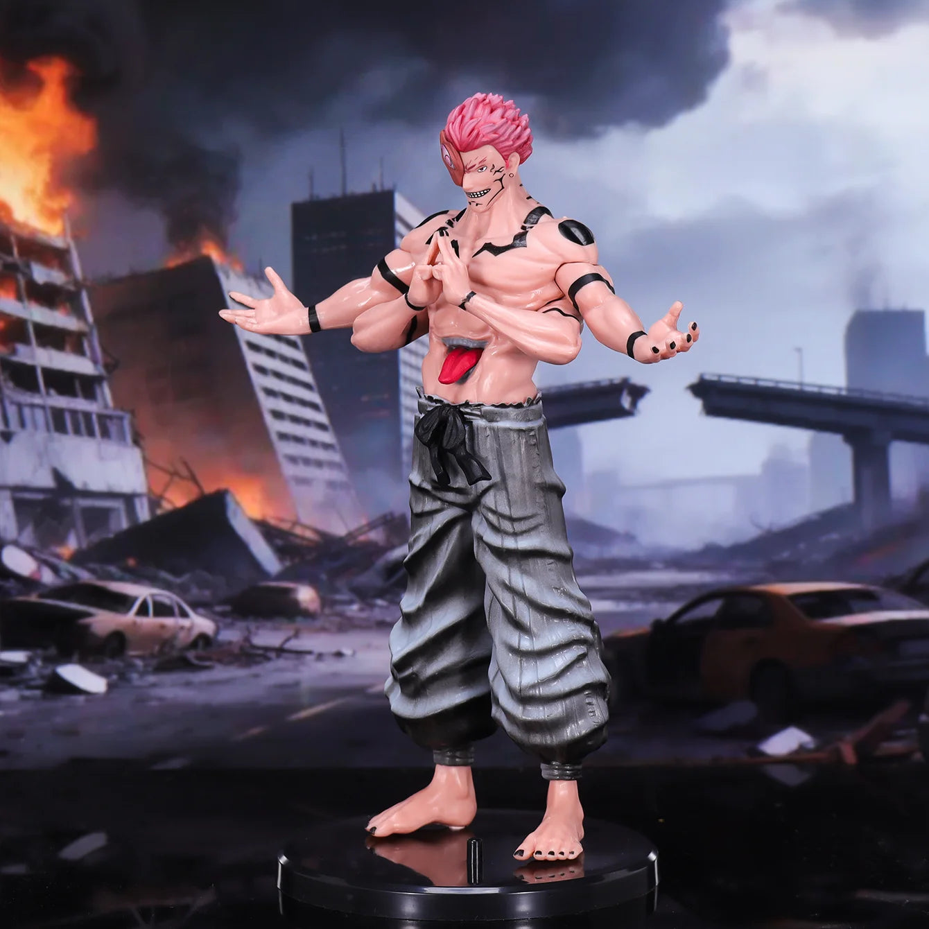 JJK: Sukuna action anime figure Collectibles, figurine display pieces, anime figurines