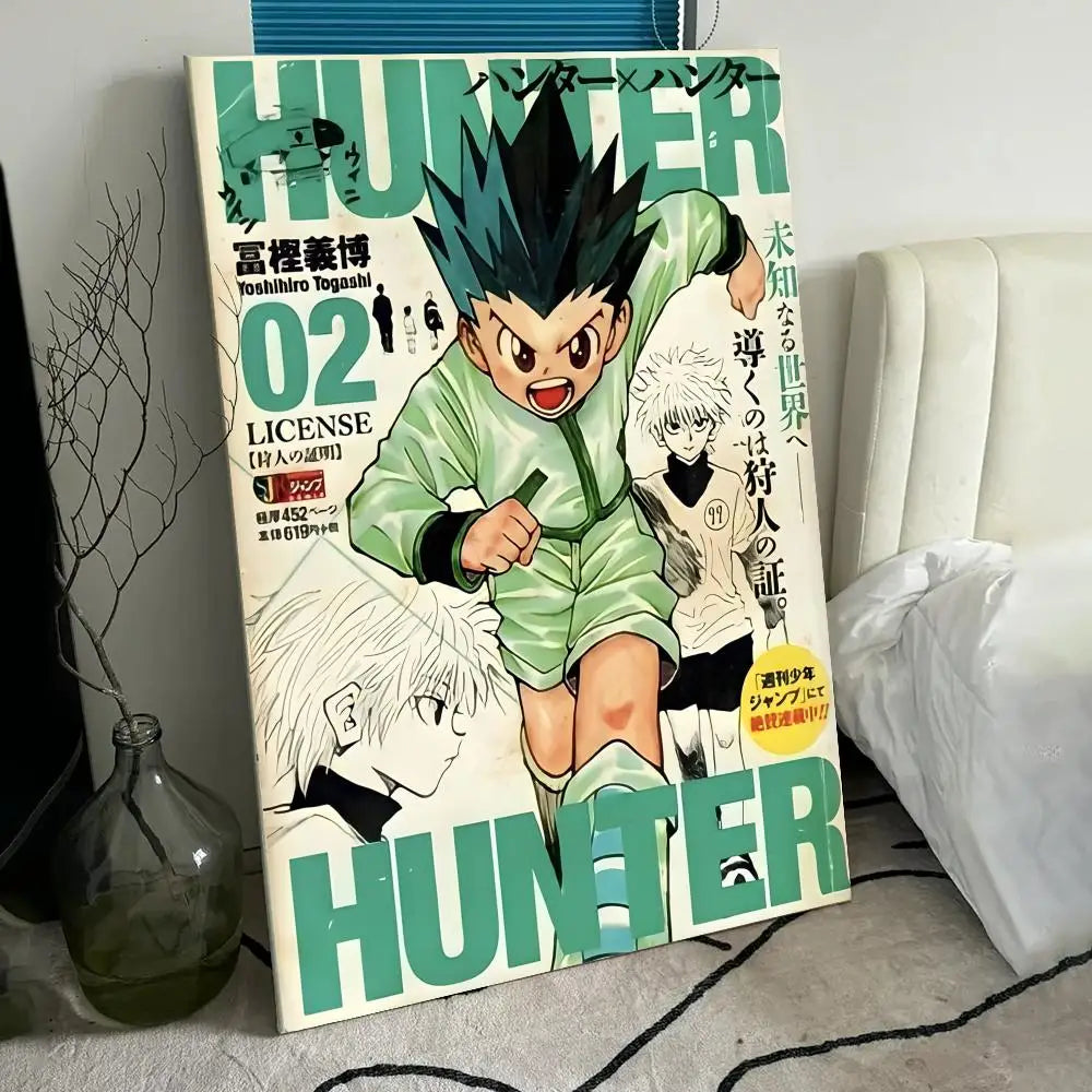 HUNTER X HUNTER: Poster Wall art print art suitable for living room bedroom bar parlor home decor gift