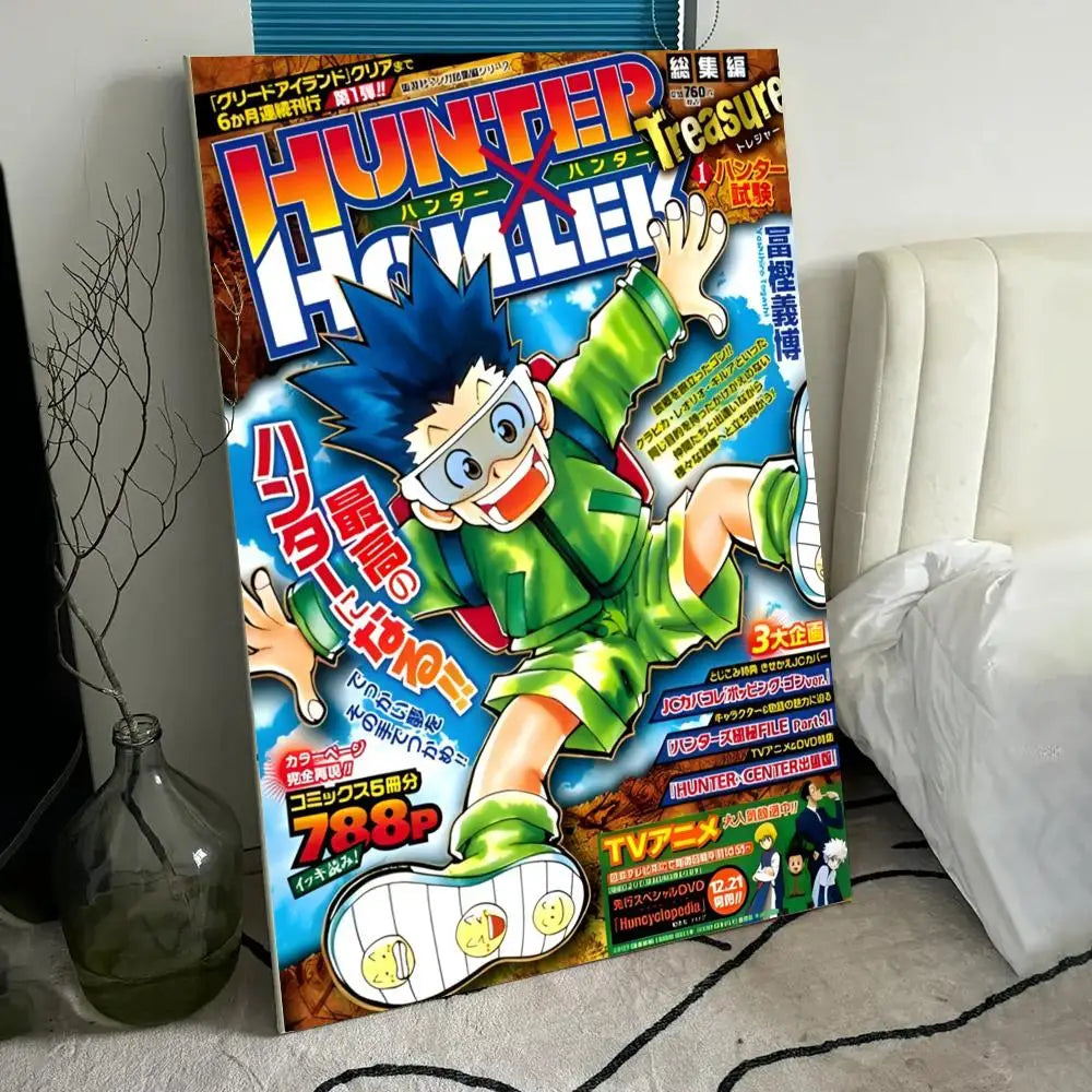 HUNTER X HUNTER: Poster Wall art print art suitable for living room bedroom bar parlor home decor gift