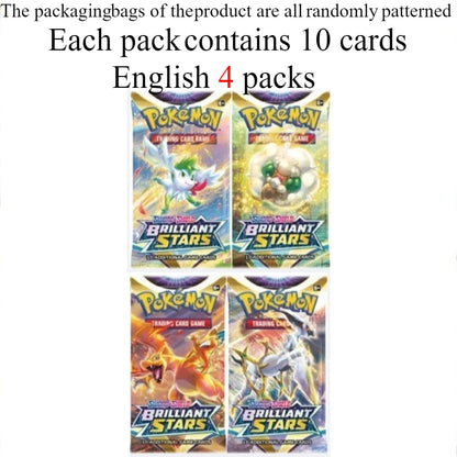 Pokémon Ultimate Booster Packs – Legendary 4 Packs of 10 Cards