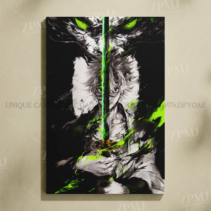 Demon Slayer: Kimetsu No Yaiba Home Decor Hd Prints Poster Pictures Wall Artwork No Framed Canvas Painting For Living Room