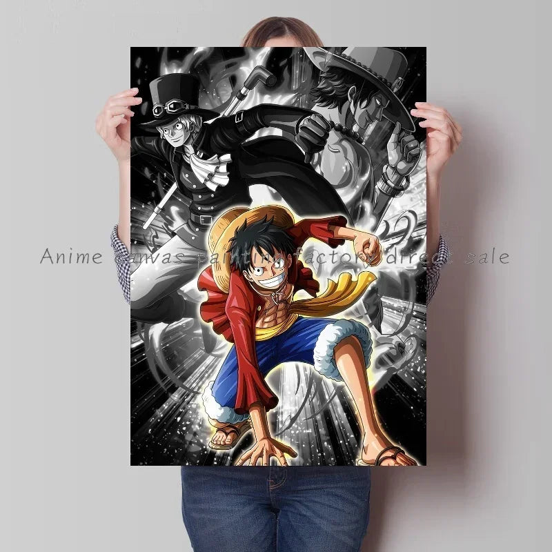 One Piece: Art Canvas Home Wall Aesthetic Room Decor