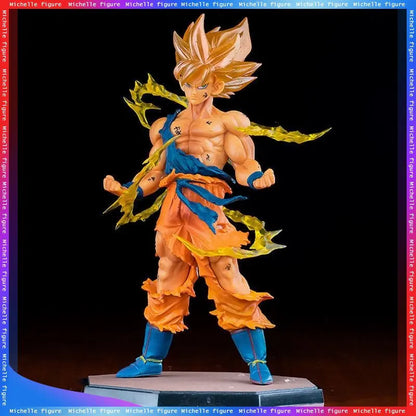 Hot! Anime Dragon Ball Son Goku Super Saiyan Figure 17cm/6.69in Goku DBZ Action Figure Model Collectible Figurines