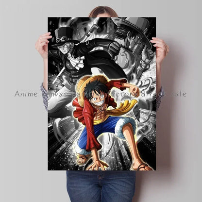 One Piece: Art Canvas Home Wall Aesthetic Room Decor