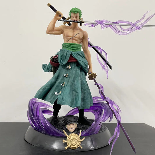Hot One Piece Roronoa Dream Zoro Anime Figure Collectible Figurine Model Cartoon Children Kids Boy Toy Gift