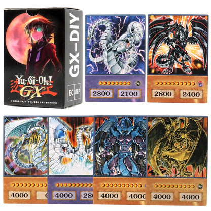 Yu-Gi-Oh: 66-148PCS Yugioh Cards with Tin Box Yu Gi Oh Card English Holographic Golden Letter Duel Links Game Card Blue Eyes Exodia