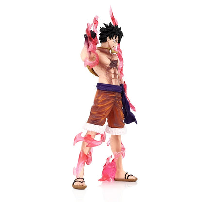 Monkey D Luffy Flowing Cherry PVC Action Figurine Collection Model