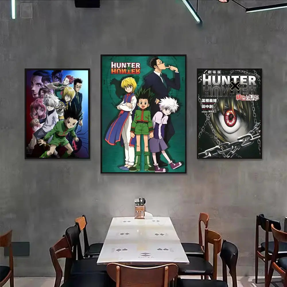 HUNTER X HUNTER: Poster Wall art print art suitable for living room bedroom bar parlor home decor gift