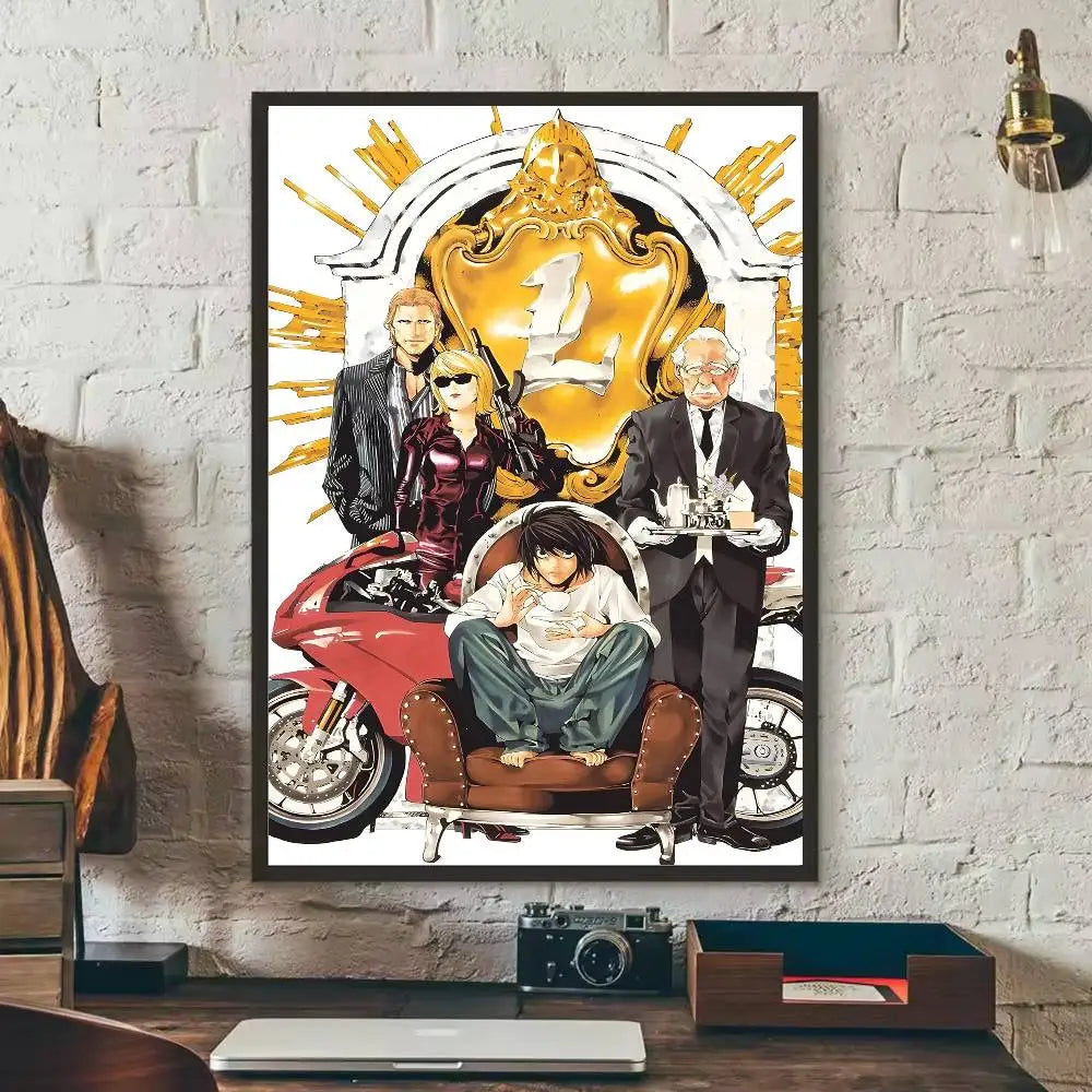 Death Note: HD Waterproof Wall Art Poster