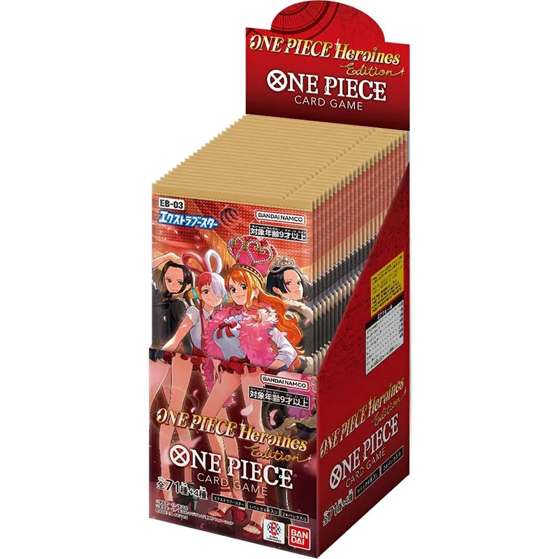 BANDAI One Piece Op01-op16 Series Card Game Romance Dawn Booster BOX JAPAN Anime TCG Collection Card in Stock