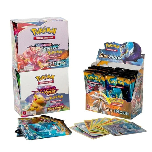 360Pcs Pokemon Card TCG Scarlet&Violet Prismatic Evolutions 151 Prism 36 Pack Pokemon Booster Box Collectible Tradiner Card