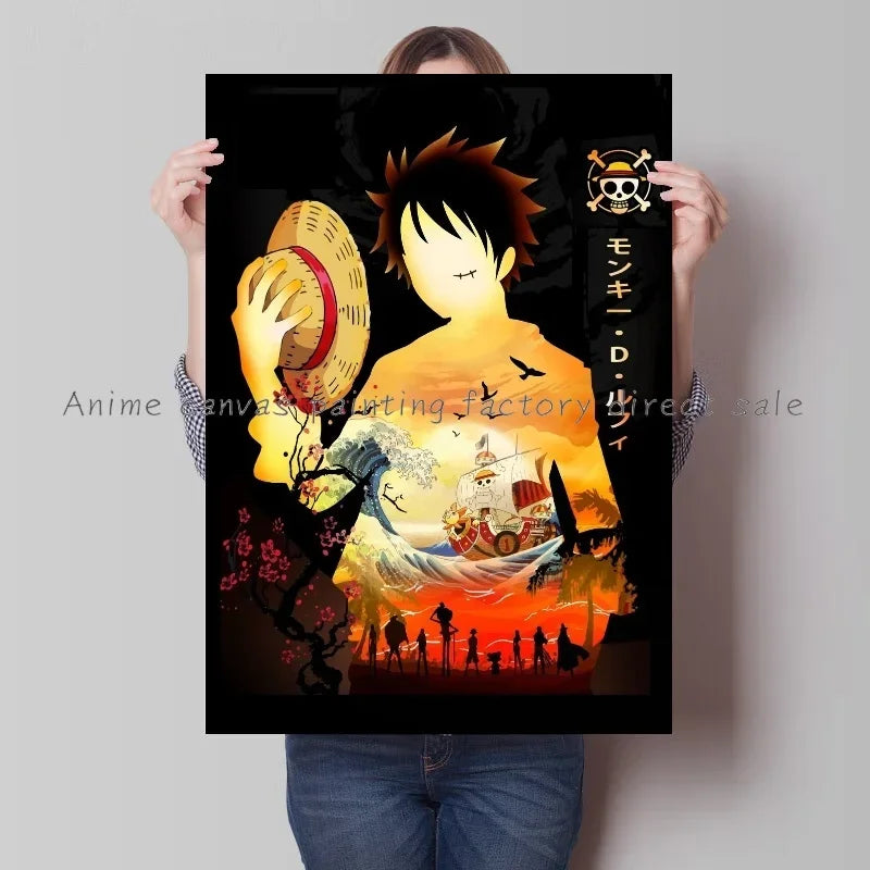 One Piece: Art Canvas Home Wall Aesthetic Room Decor