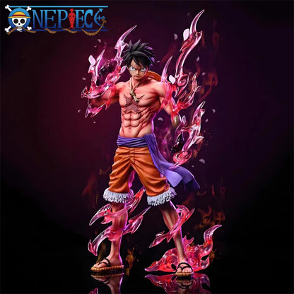 Monkey D Luffy Flowing Cherry PVC Action Figurine Collection Model