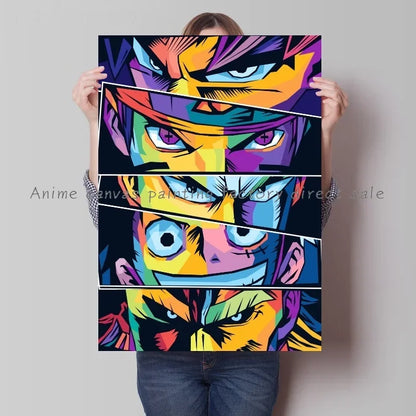One Piece: Art Canvas Home Wall Aesthetic Room Decor