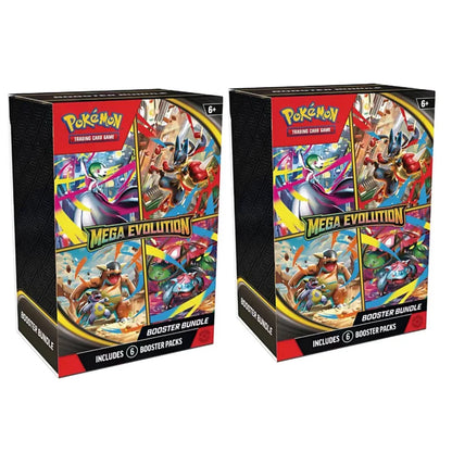 Pokemon PTCG English Mega Phantasmal Flames MEGA EVOLUTION Booster Bundle Version ME01 02 Trainer Box Collected Trading Cards