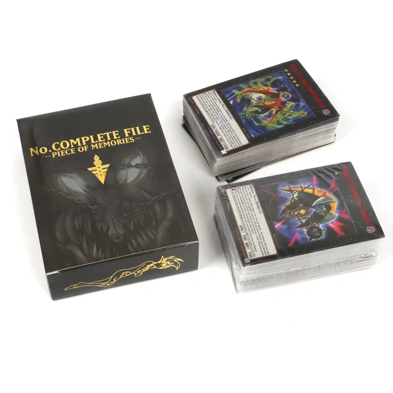 Yu-Gi-Oh: 66-148PCS Yugioh Cards with Tin Box Yu Gi Oh Card English Holographic Golden Letter Duel Links Game Card Blue Eyes Exodia