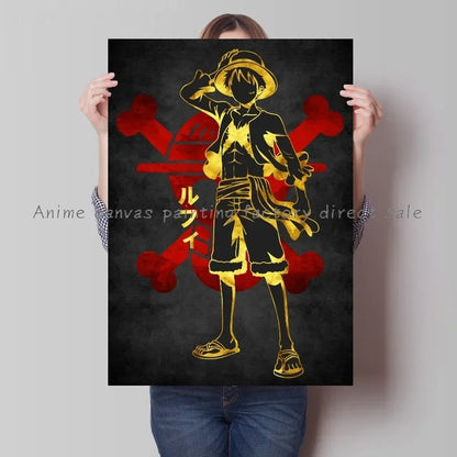 One Piece: Art Canvas Home Wall Aesthetic Room Decor