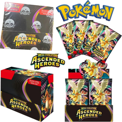 Pokémon TCG Mega Evolution Booster Box – 36 Packs English Version | Collector Trading Card Set