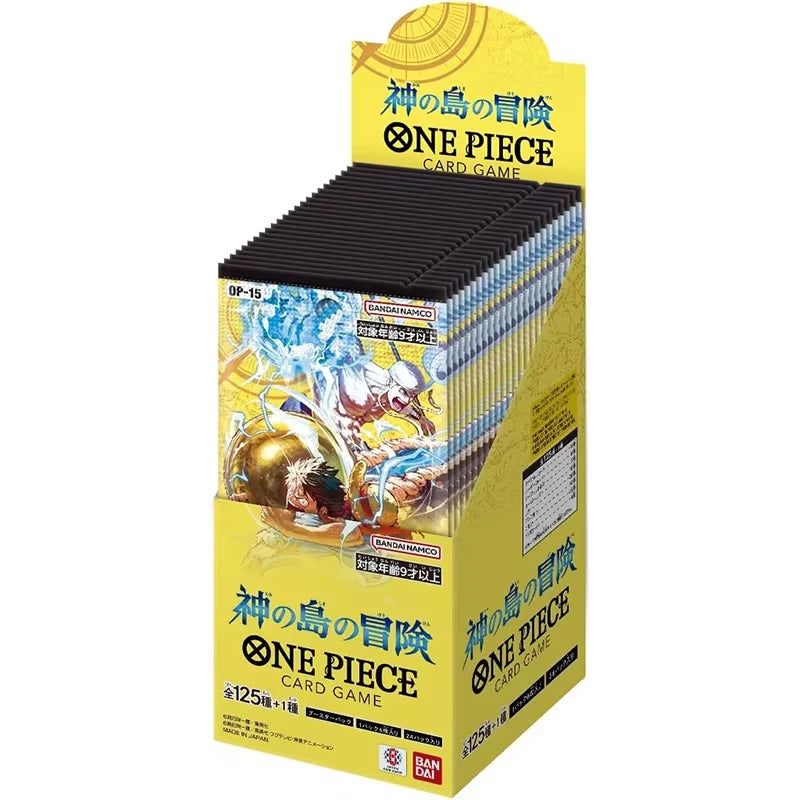 BANDAI One Piece Op01-op16 Series Card Game Romance Dawn Booster BOX JAPAN Anime TCG Collection Card in Stock