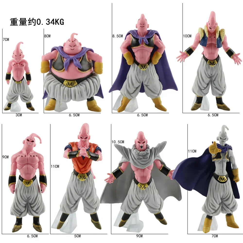Majin Buu: Random 1Unit Anime Action Figures PVC Figure Cartoon Collection Model