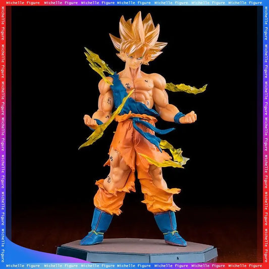 Hot! Anime Dragon Ball Son Goku Super Saiyan Figure 17cm/6.69in Goku DBZ Action Figure Model Collectible Figurines