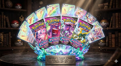 Pokémon Ultimate Booster Packs – Legendary 4 Packs of 10 Cards