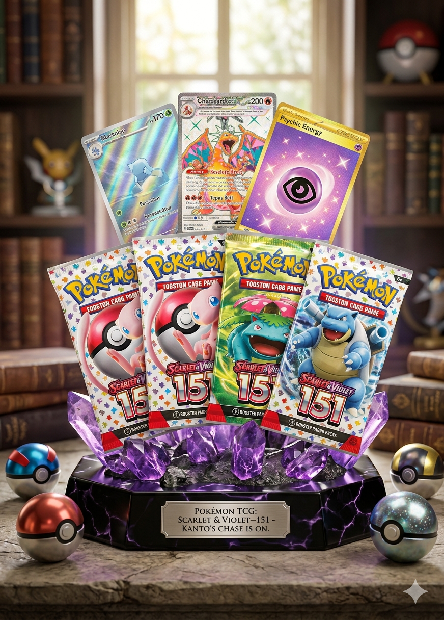 Pokémon Ultimate Booster Packs – Legendary 4 Packs of 10 Cards